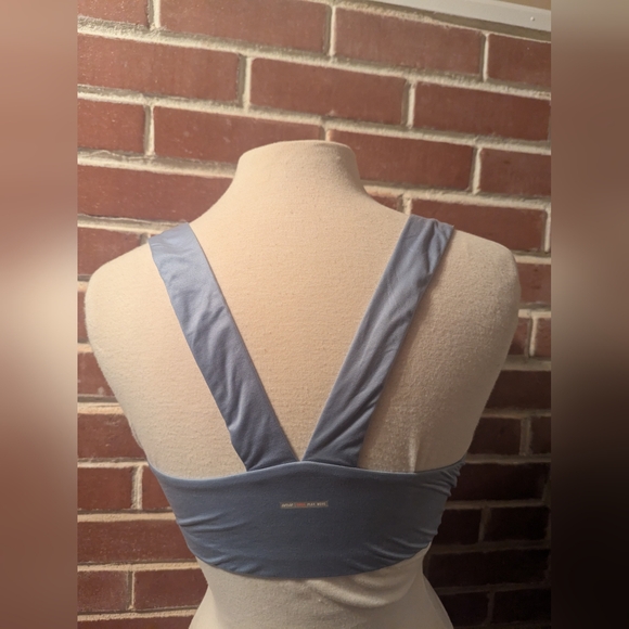 2 Aerie Bralettes. Size: Large. Gently Worn. Blue and Pink. - Picture 5 of 8